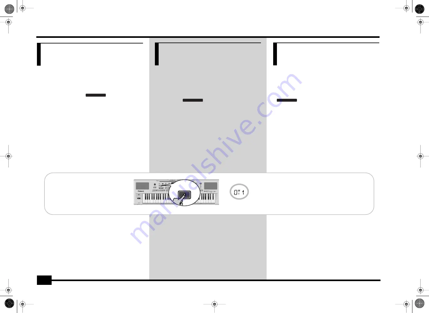 Roland EXR-7 Owner'S Manual Download Page 60