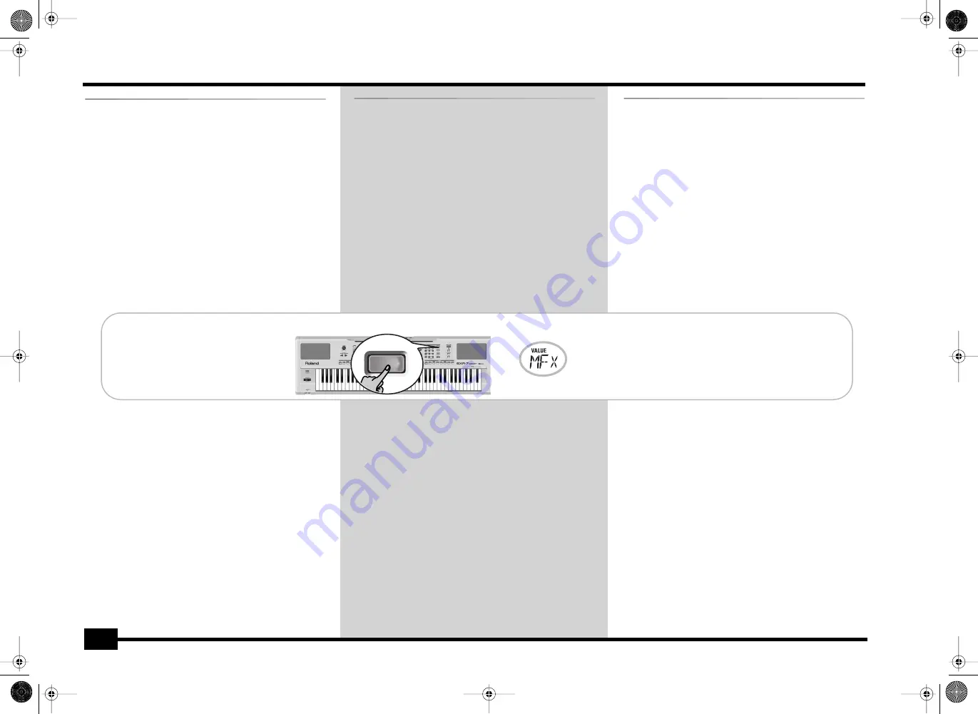 Roland EXR-7 Owner'S Manual Download Page 84