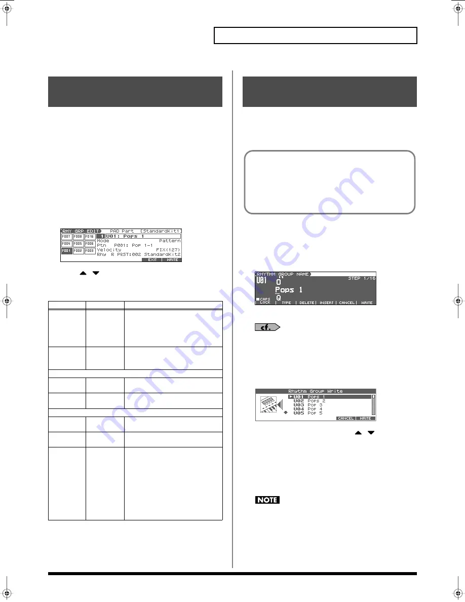 Roland Fantom-Xa Owner'S Manual Download Page 99