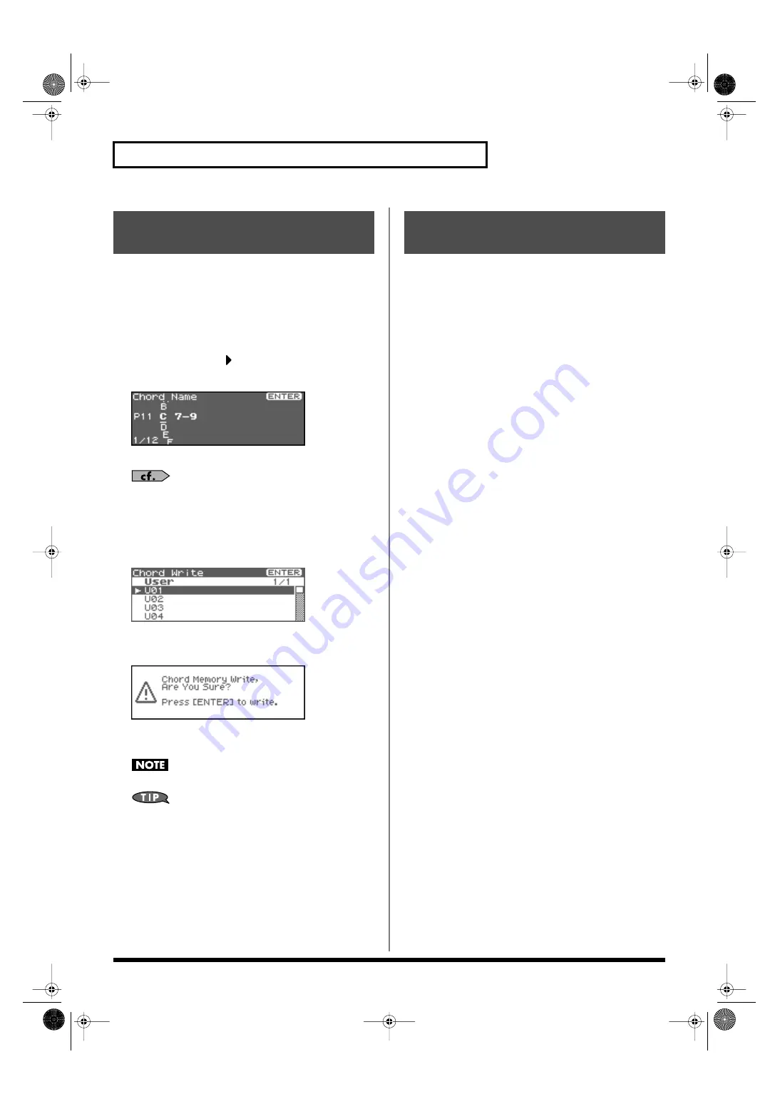 Roland Fantom XR Owner'S Manual Download Page 106