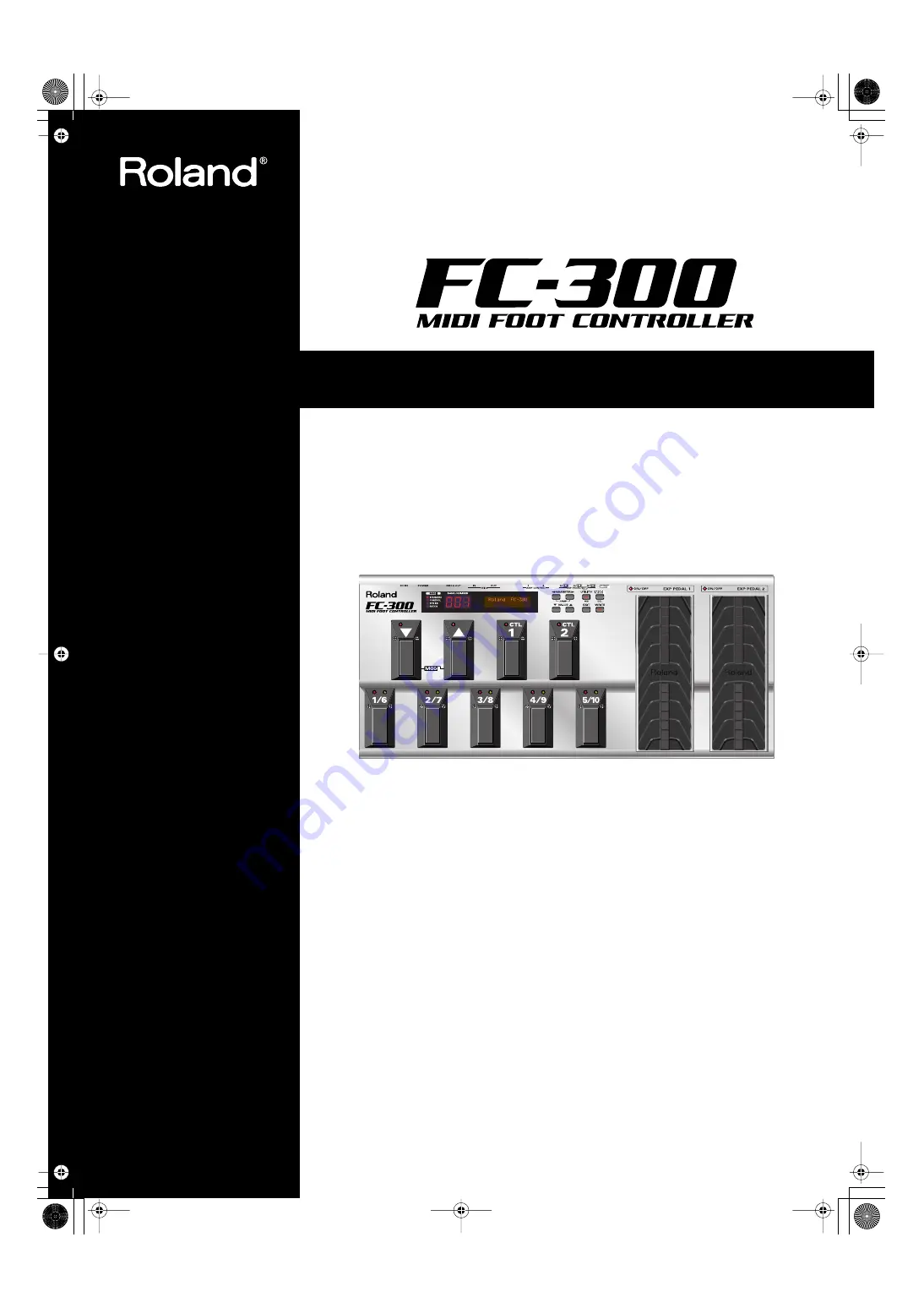 Roland FC-300 Скачать руководство пользователя страница 1