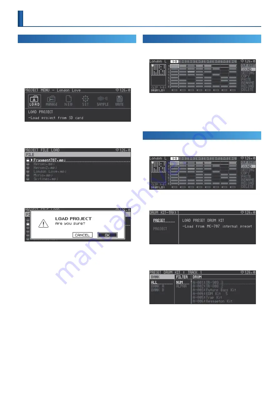 Roland Groovebox MC-707 Reference Manual Download Page 11