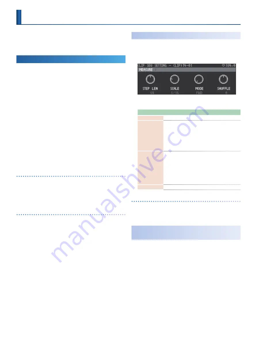 Roland Groovebox MC-707 Reference Manual Download Page 28