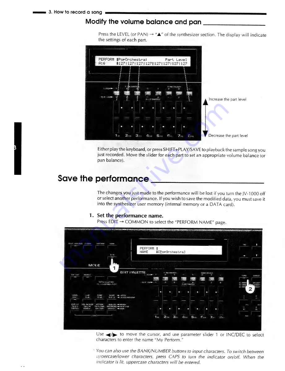 Roland JV-1000 Скачать руководство пользователя страница 50