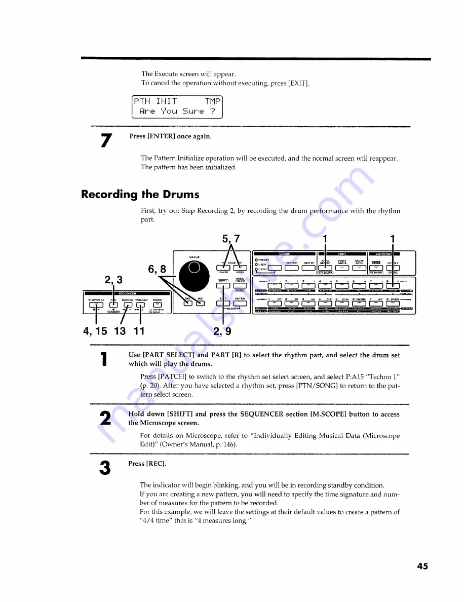 Roland JX-305 Quick Start Manual Download Page 43