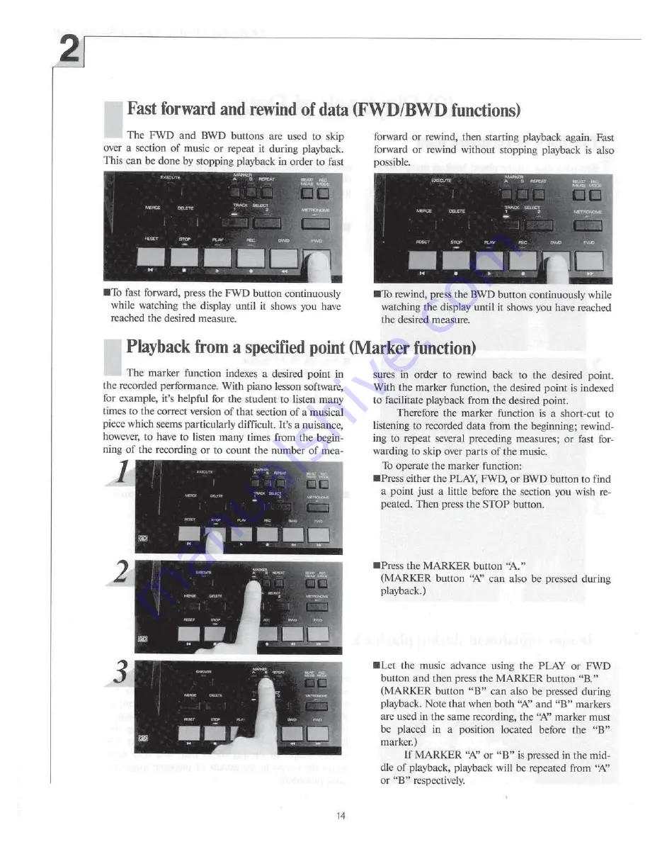 Roland PR-100 Скачать руководство пользователя страница 14