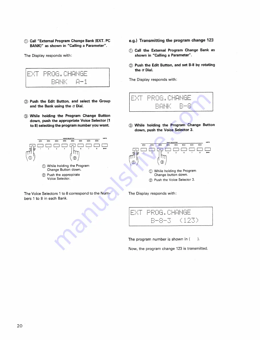 Roland RD-1000 Owner'S Manual Download Page 20