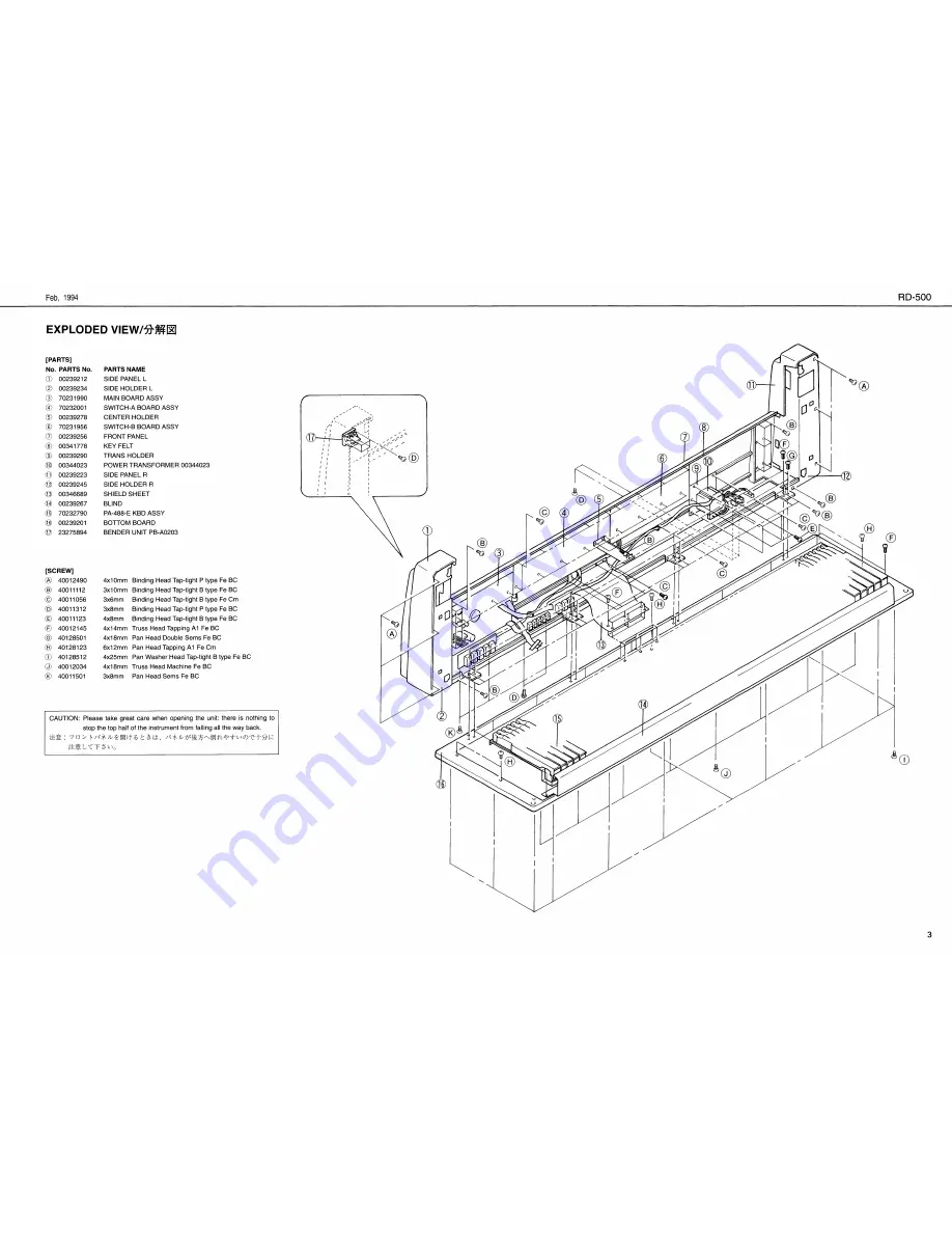 Roland RD-500 Скачать руководство пользователя страница 3