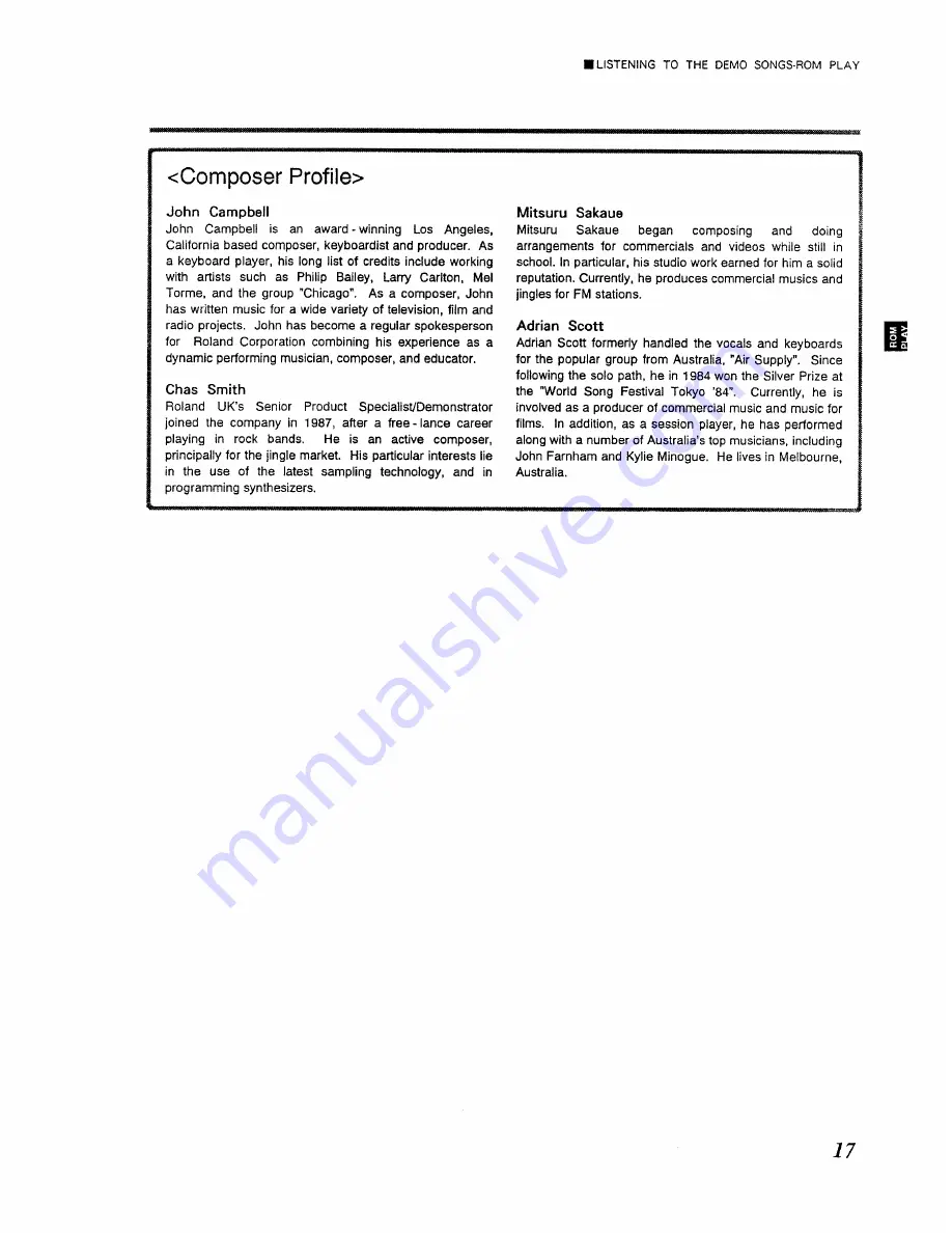 Roland Sound Canvas SC-55mkII Owner'S Manual Download Page 17