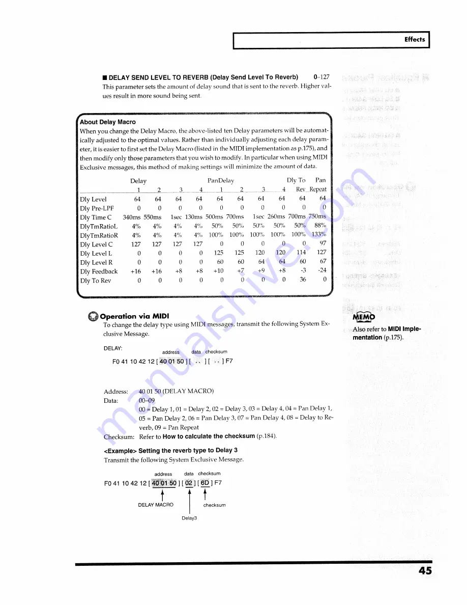 Roland SoundCanvas SC-8820 Owner'S Manual Download Page 45