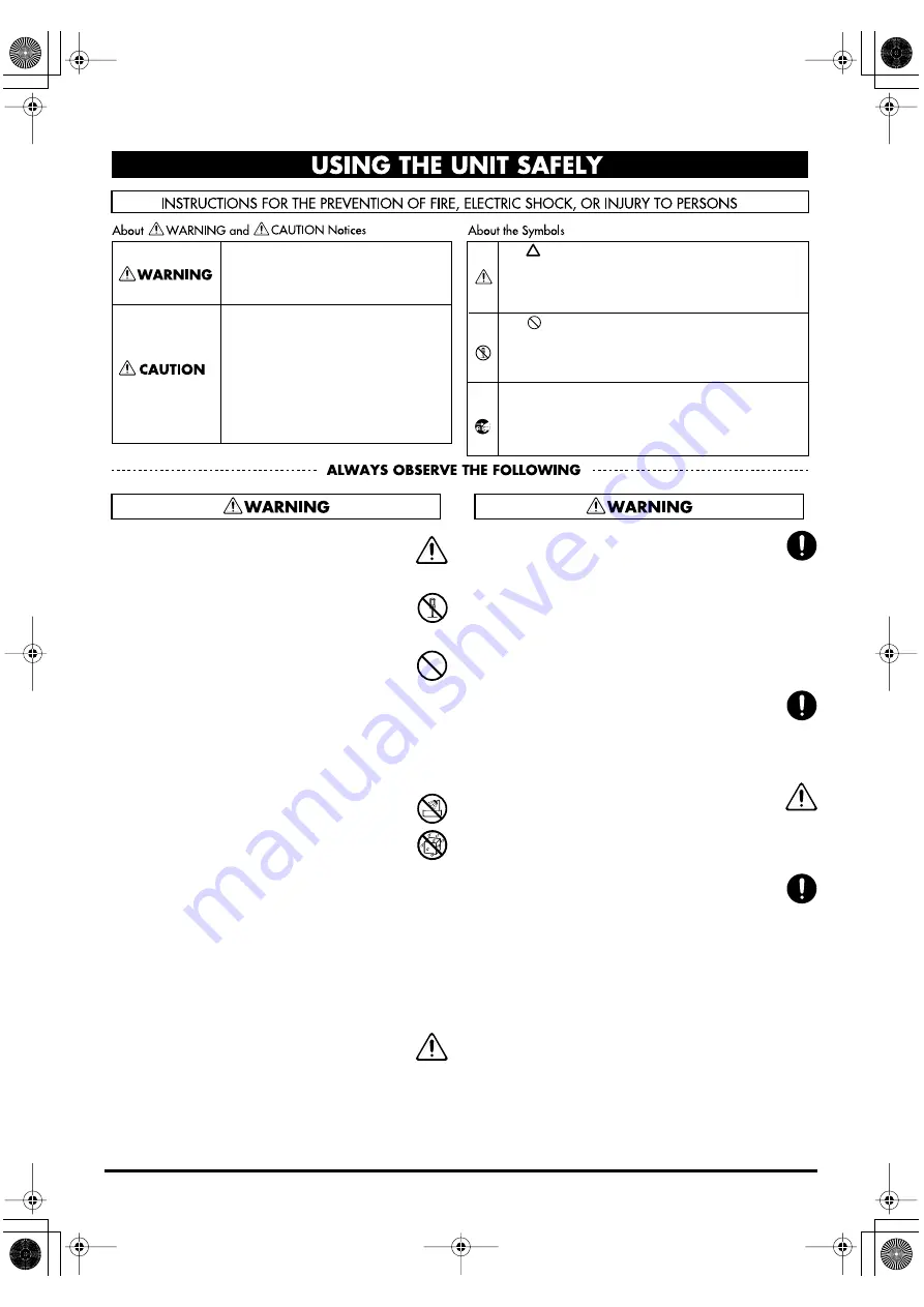 Roland Studio Canvas SD-80 Owner'S Manual Download Page 3