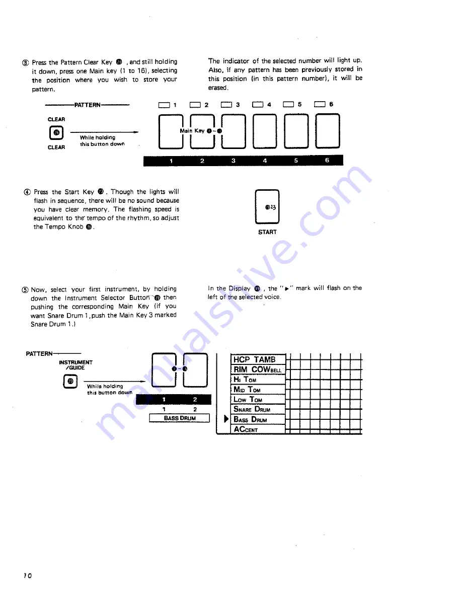 Roland TR-707 Owner'S Manual Download Page 10