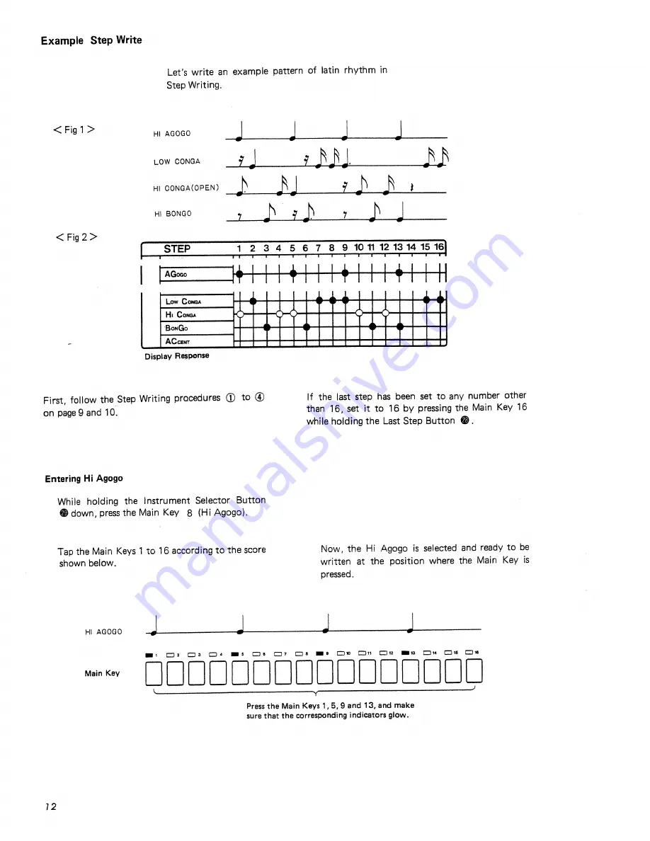 Roland TR-727 Owner'S Manual Download Page 14