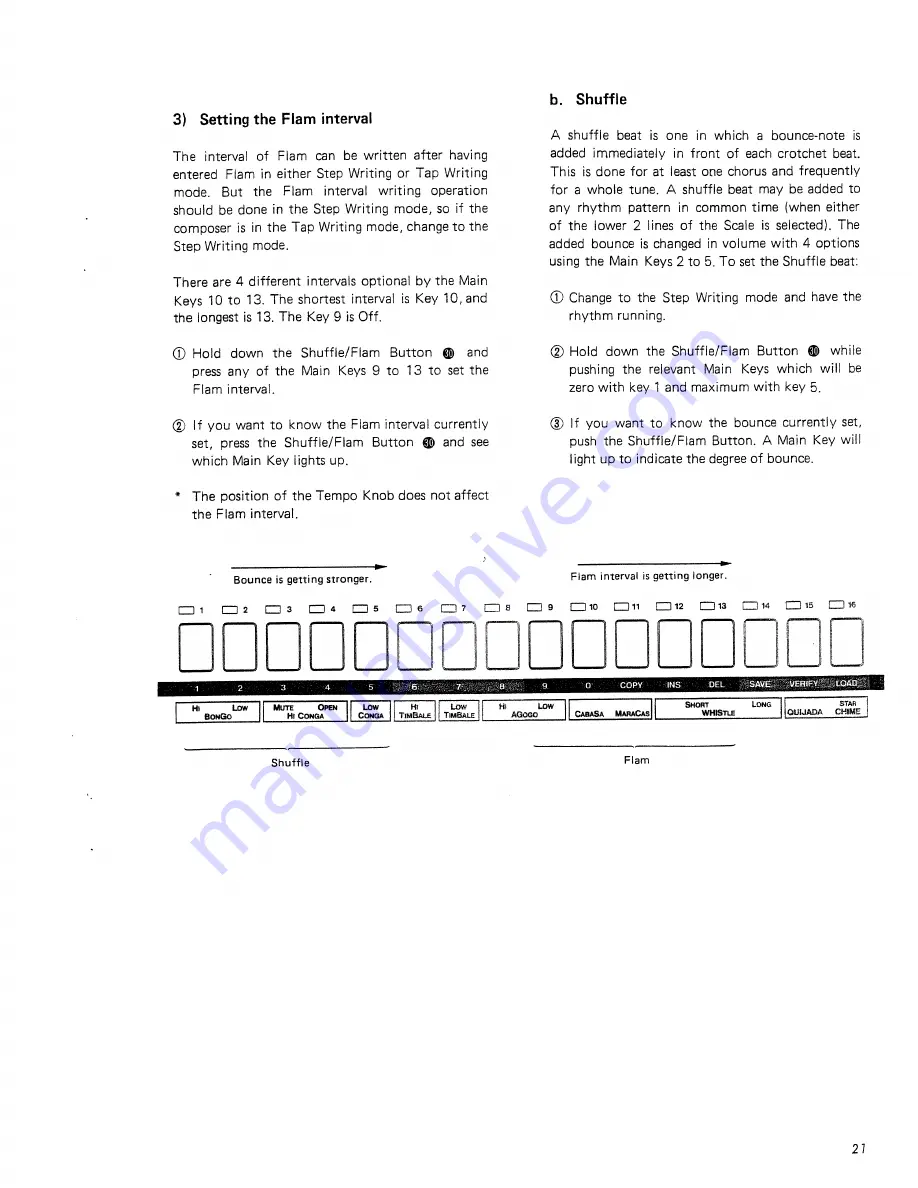 Roland TR-727 Owner'S Manual Download Page 23