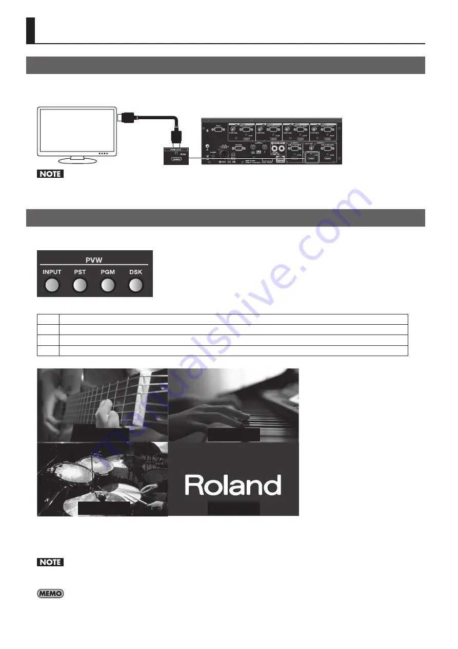 Roland V-40HD Скачать руководство пользователя страница 10