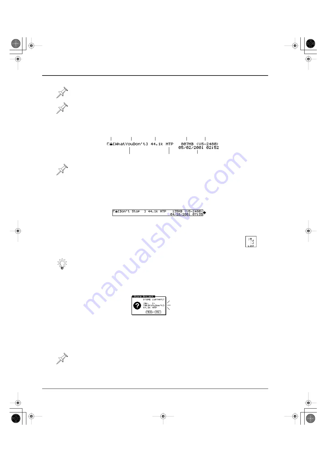 Roland V-studio VS-2480 Owner'S Manual Download Page 94