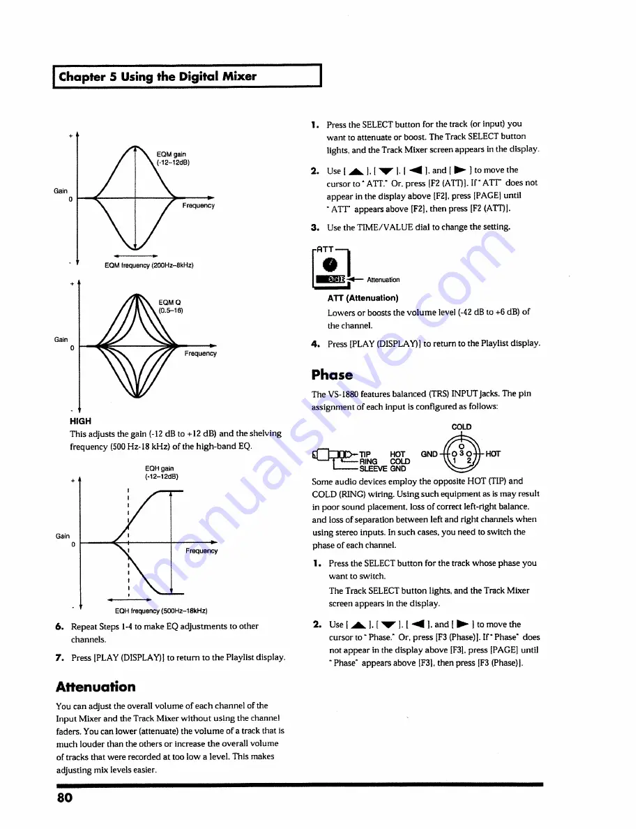 Roland VS-1880 Owner'S Manual Download Page 80