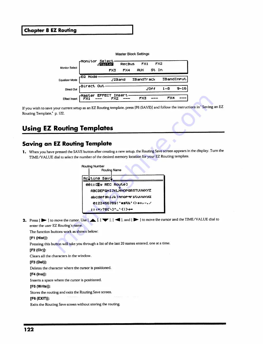 Roland VS-1880 Owner'S Manual Download Page 122