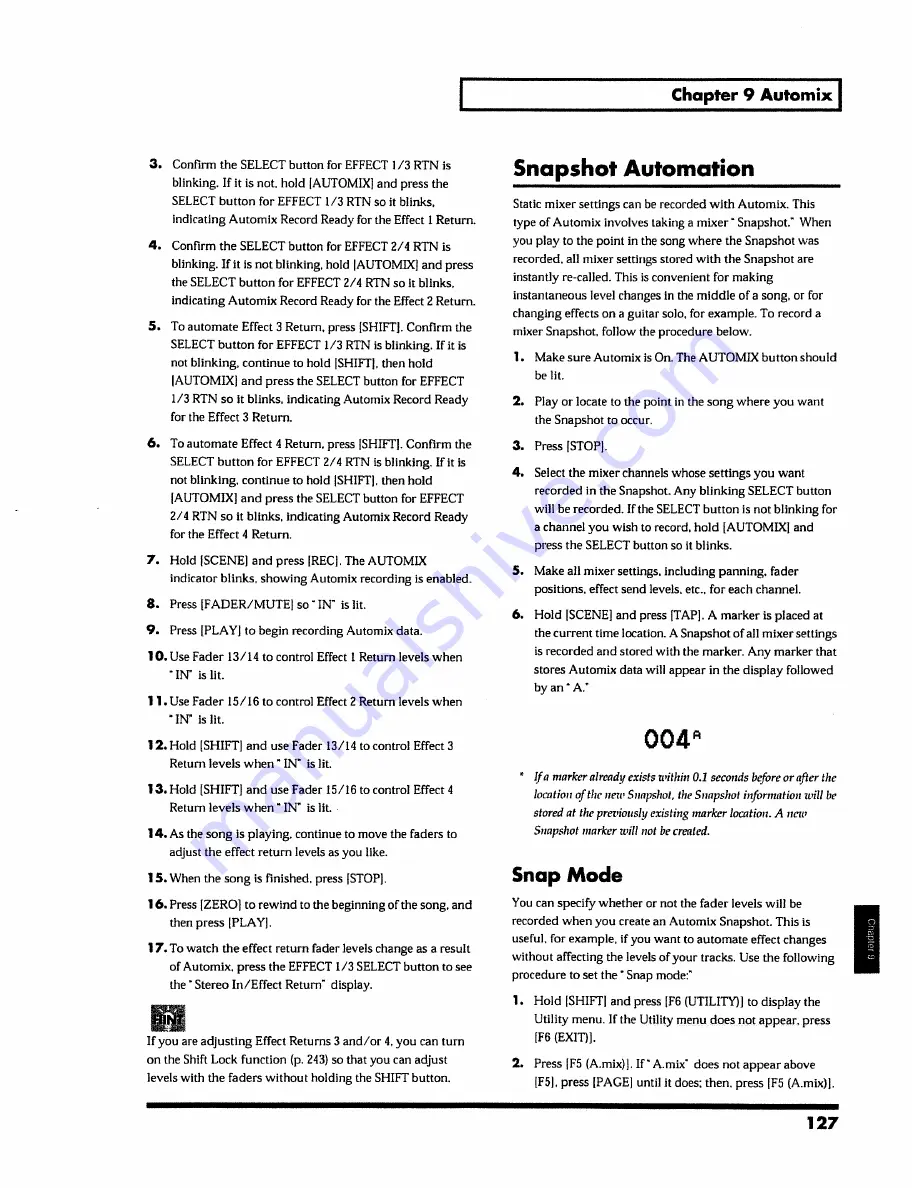 Roland VS-1880 Owner'S Manual Download Page 127