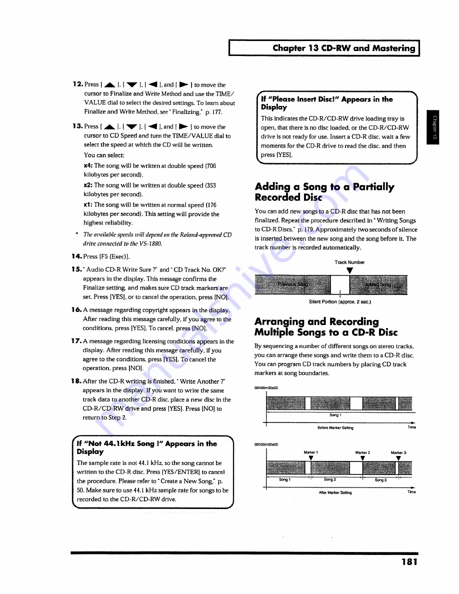 Roland VS-1880 Owner'S Manual Download Page 181