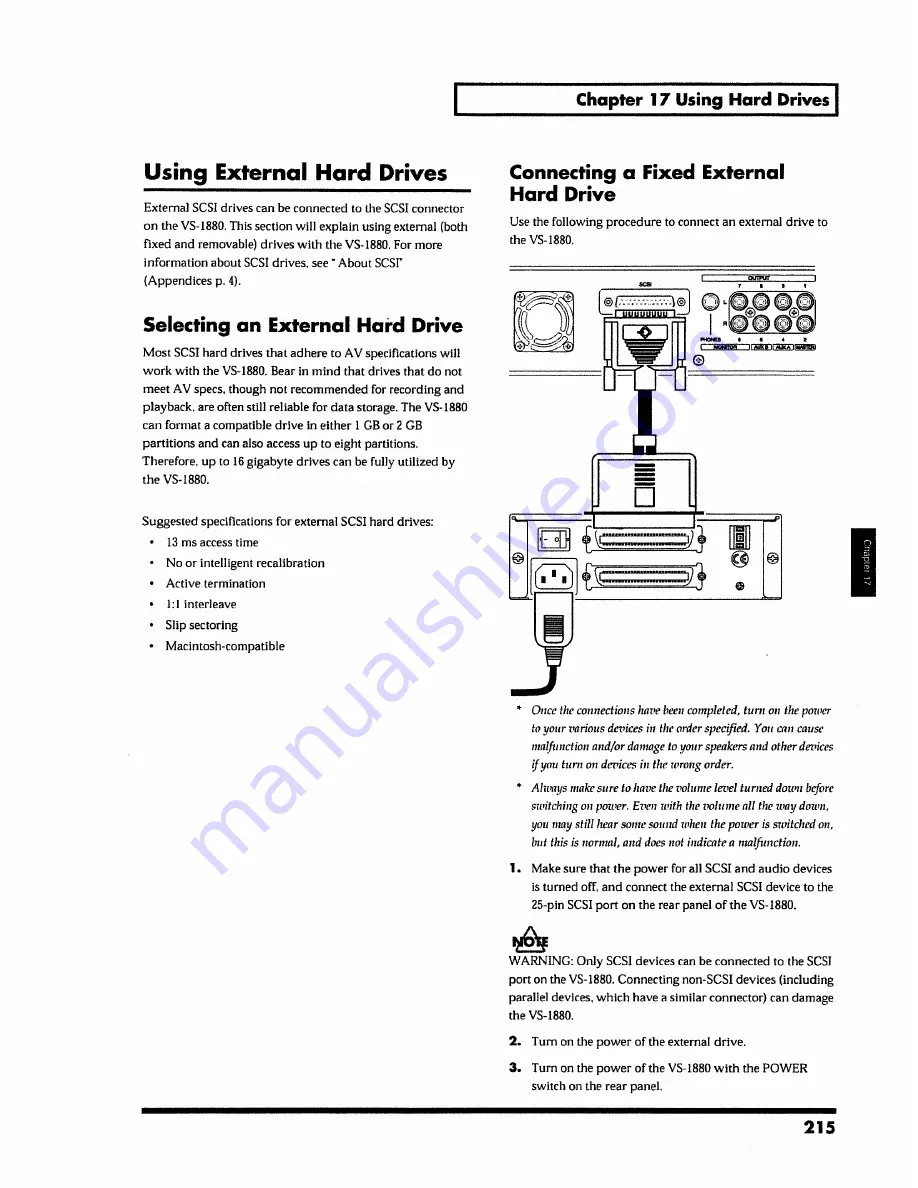 Roland VS-1880 Owner'S Manual Download Page 215