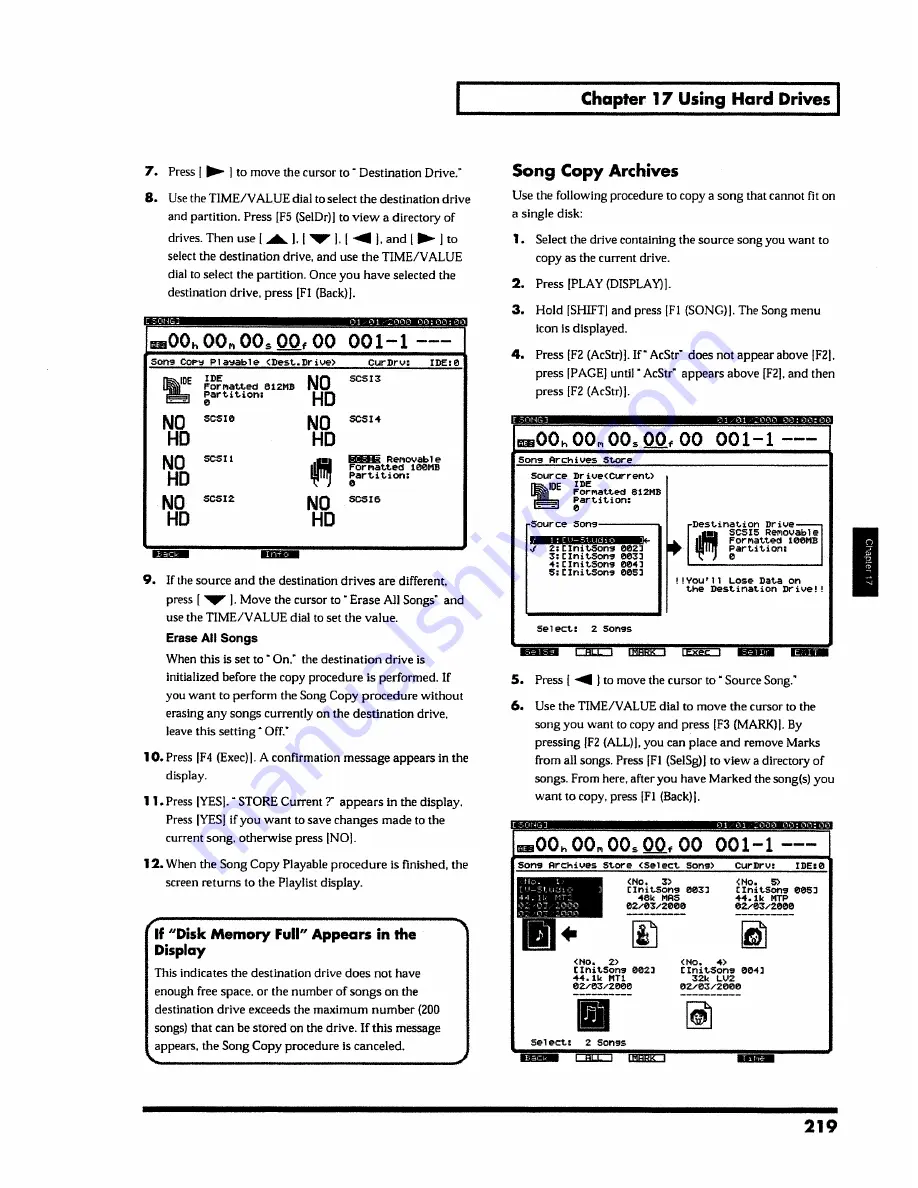 Roland VS-1880 Owner'S Manual Download Page 219