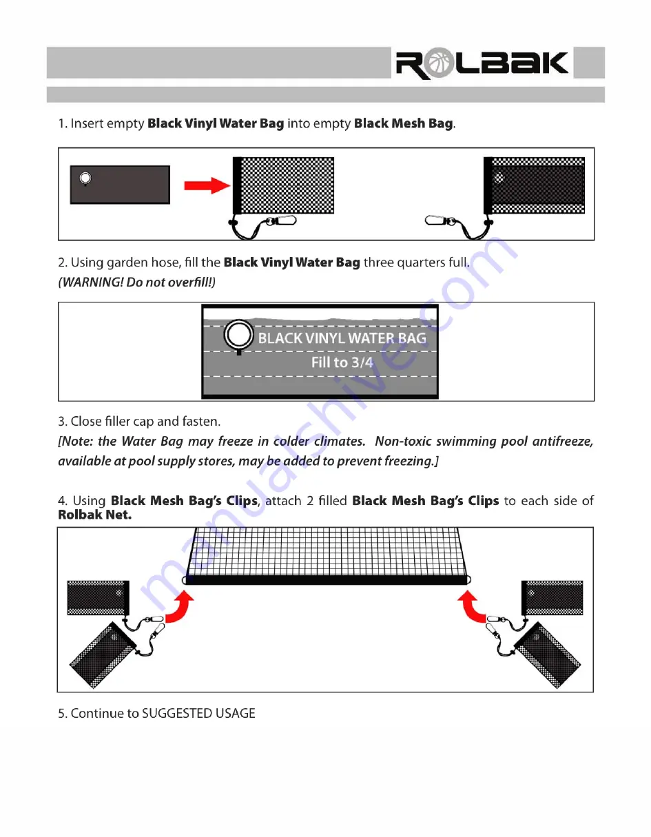 Rolbak NGD2118 Assembly Instructions Manual Download Page 15