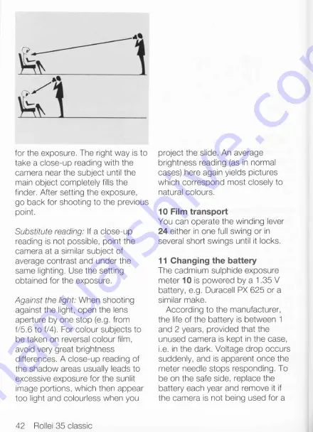 Rollei 35 Classic User Manual Download Page 43