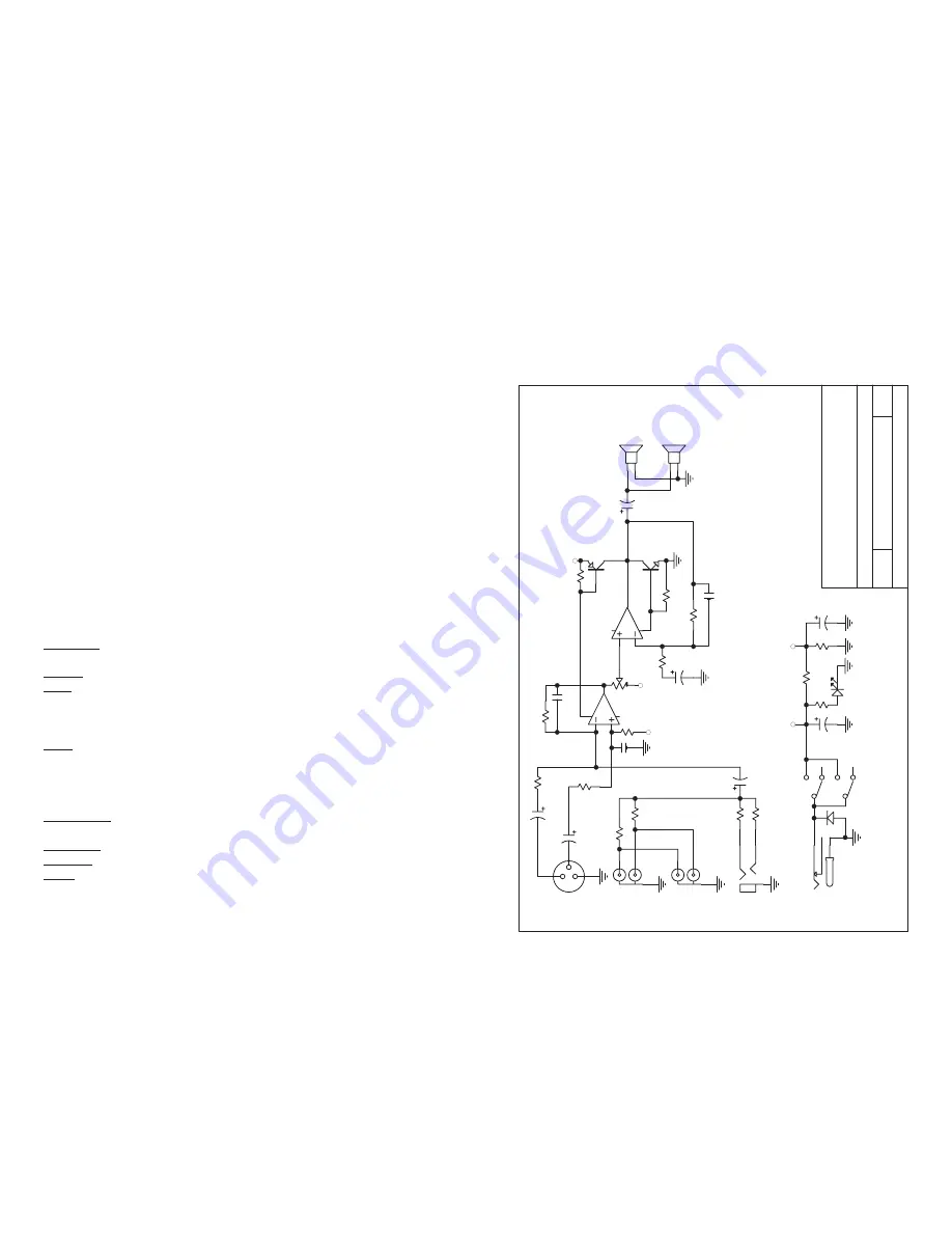 Rolls HR155 Quick Start Manual Download Page 2