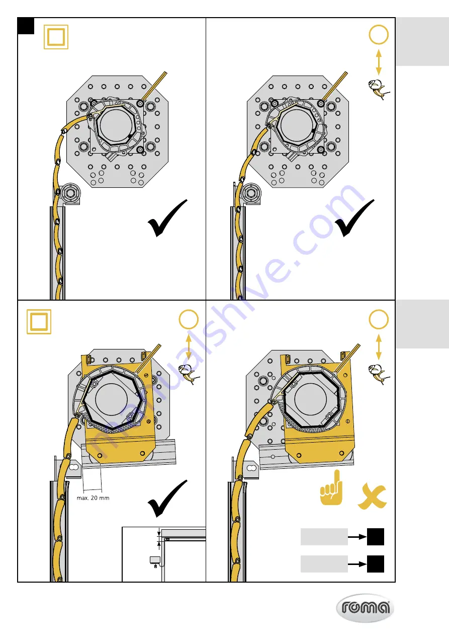 Roma Rolento B1/55 Assembly Instruction Manual Download Page 21