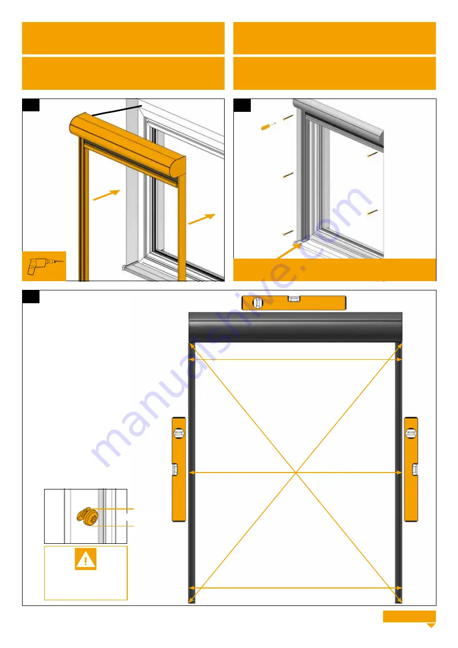 Roma ZipSCREEN 2 Assembly Instructions Manual Download Page 8