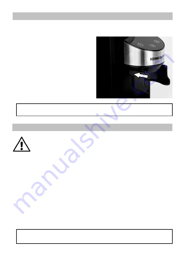 Rommelsbacher EKM 400 Instruction Manual Download Page 10