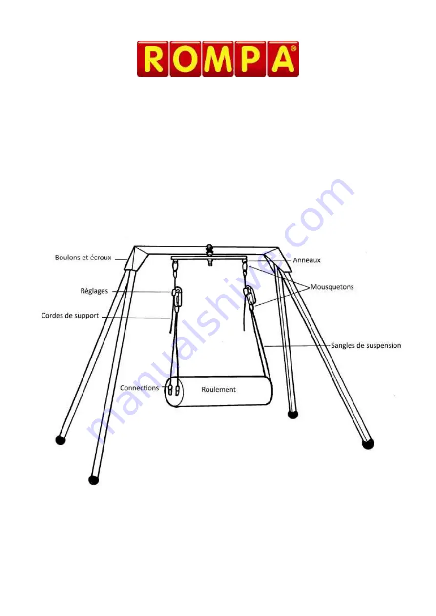 Rompa Deluxe Vestibulator 19201 Manual Download Page 8