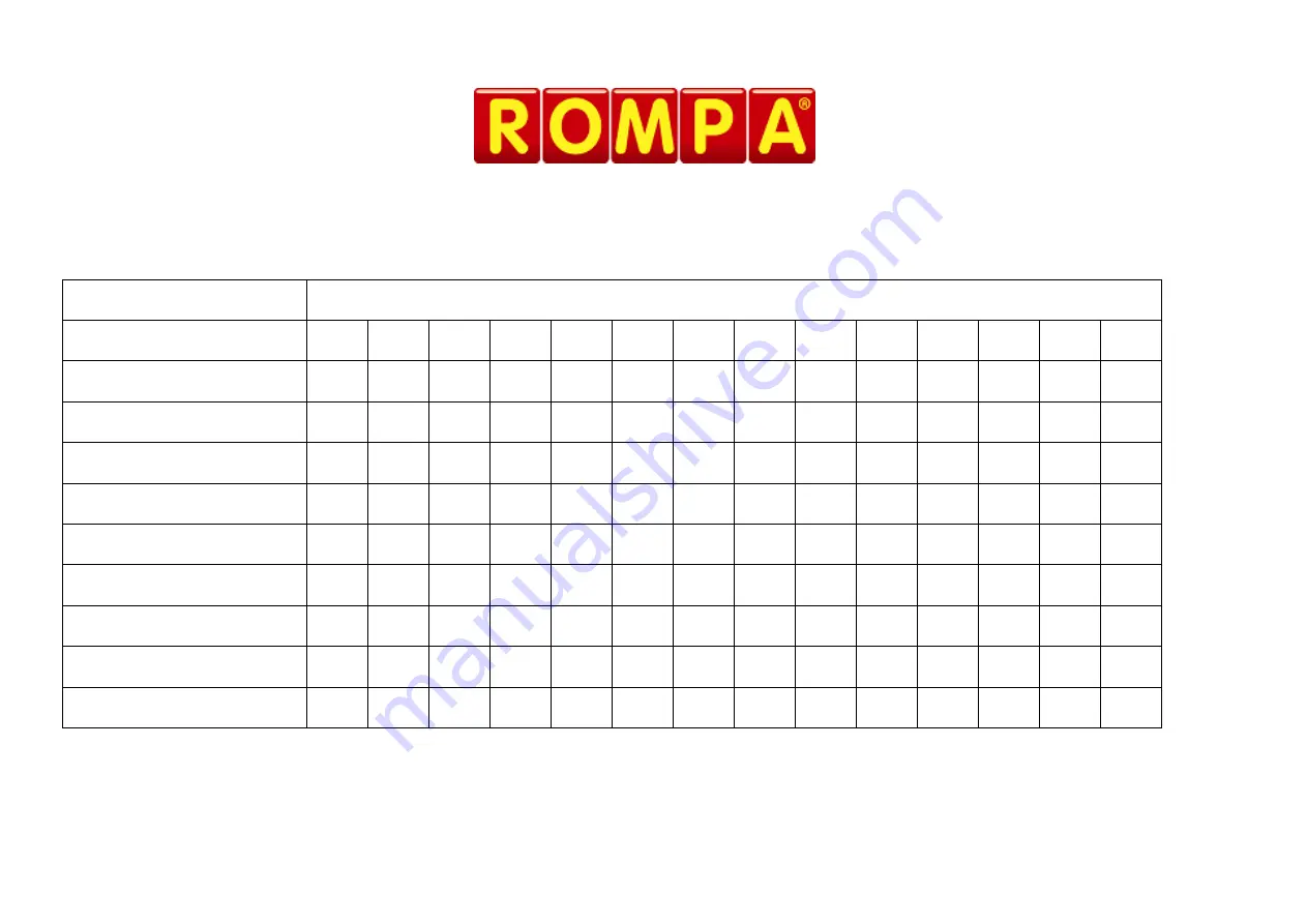 Rompa SOUTHPAW GLIDER BOLSTER 18463 Скачать руководство пользователя страница 5