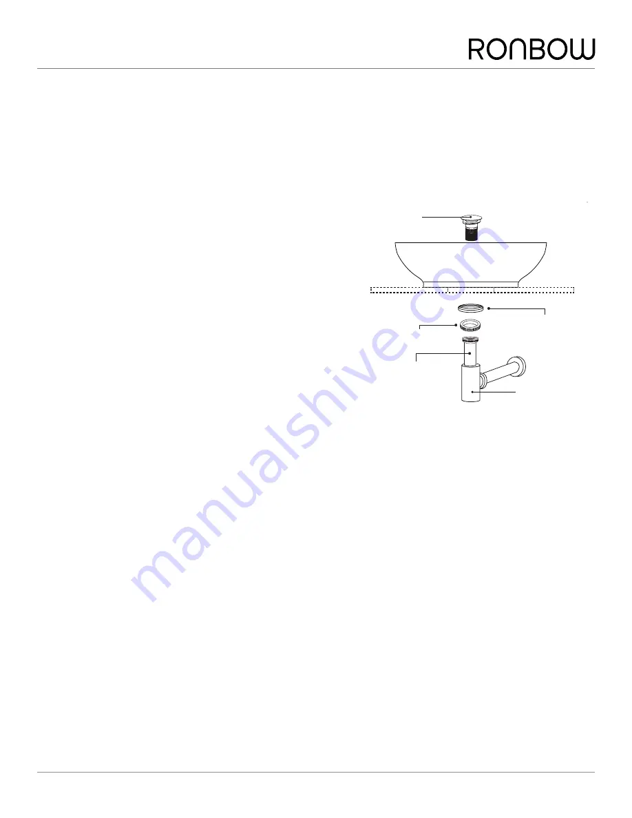 Ronbow 2000 Series Installation Sheet Download Page 3