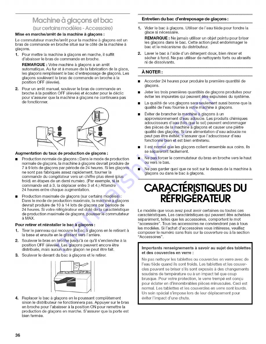 Roper RS25AFXRD01 Use & Care Manual Download Page 36