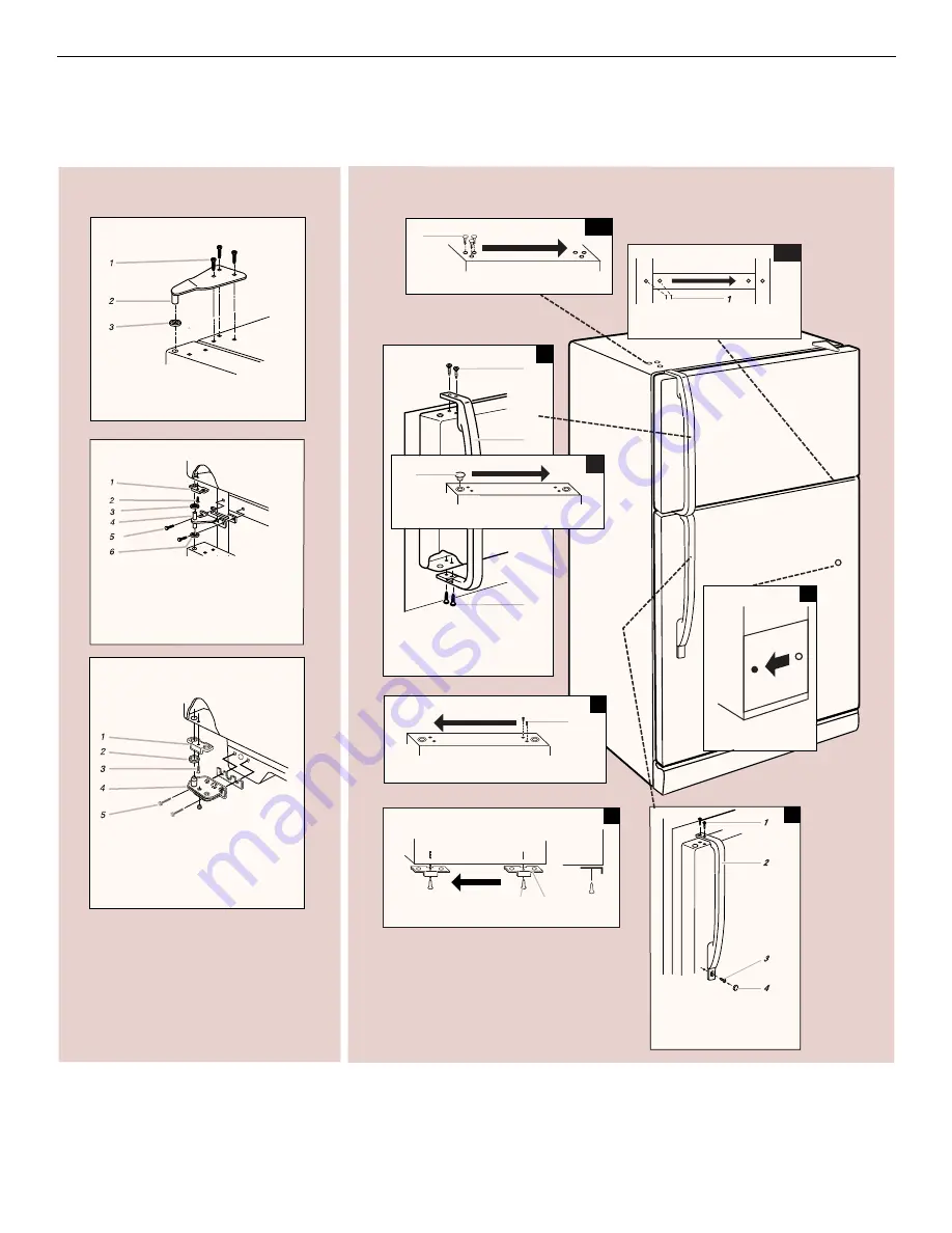 Roper TOP-MOUNT REFRIGERATOR Скачать руководство пользователя страница 7