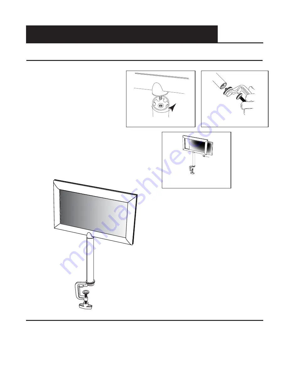 ROSE DISPLAYS ANOFRAME VERSAMOUNT CLAMP BASE SQ Manual Download Page 4