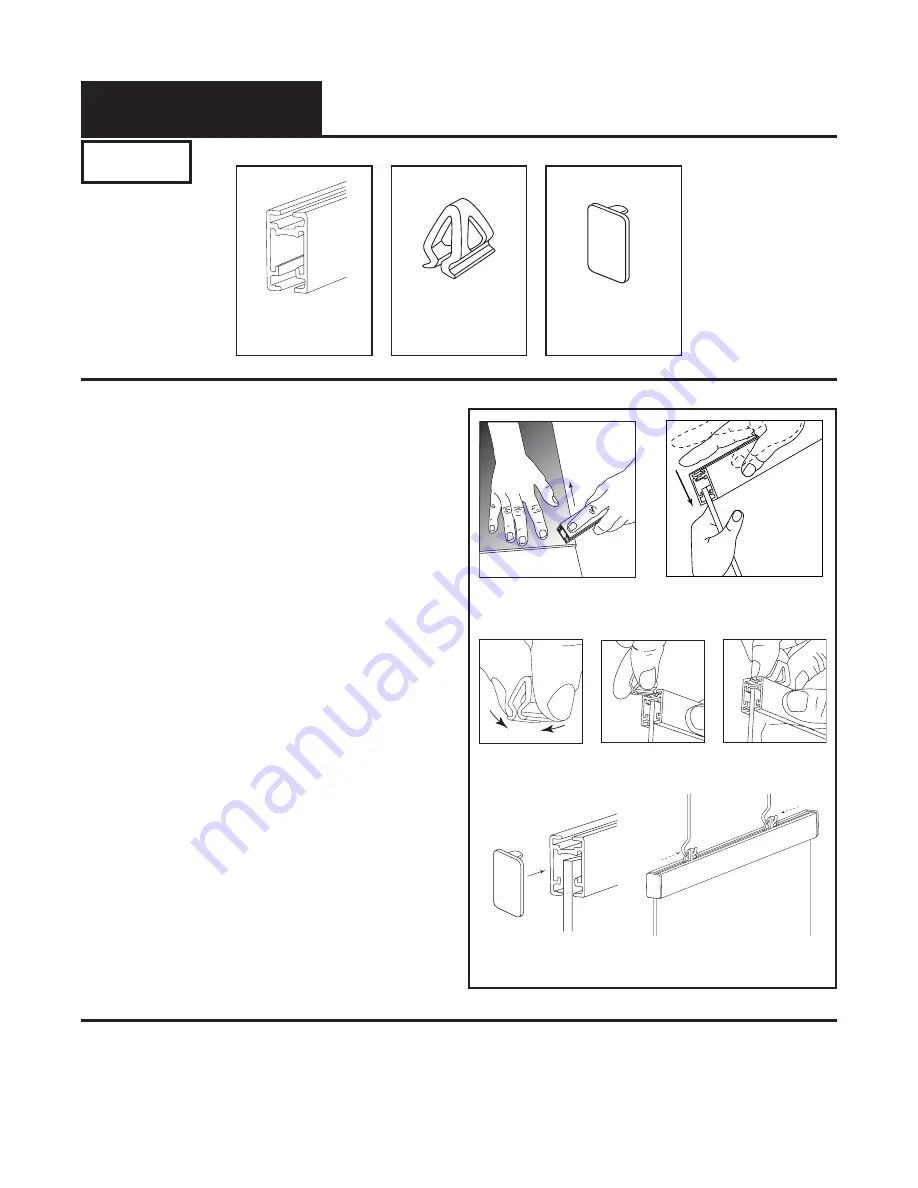 ROSE DISPLAYS ANOQUICK SQUARE WITH MULTICLIPS Manual Download Page 3