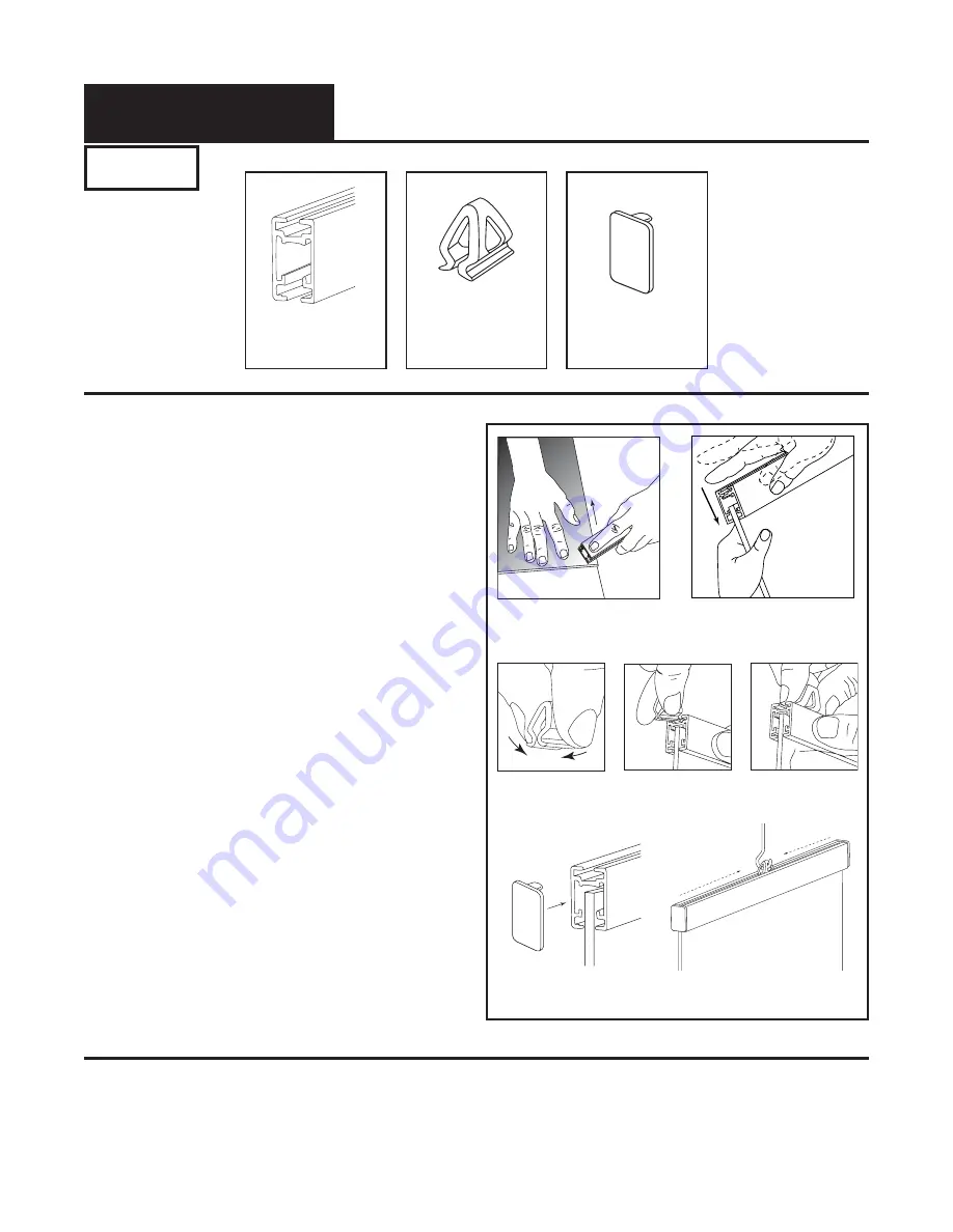 ROSE DISPLAYS ANOQUICK SQUARE WITH MULTICLIPS Manual Download Page 4