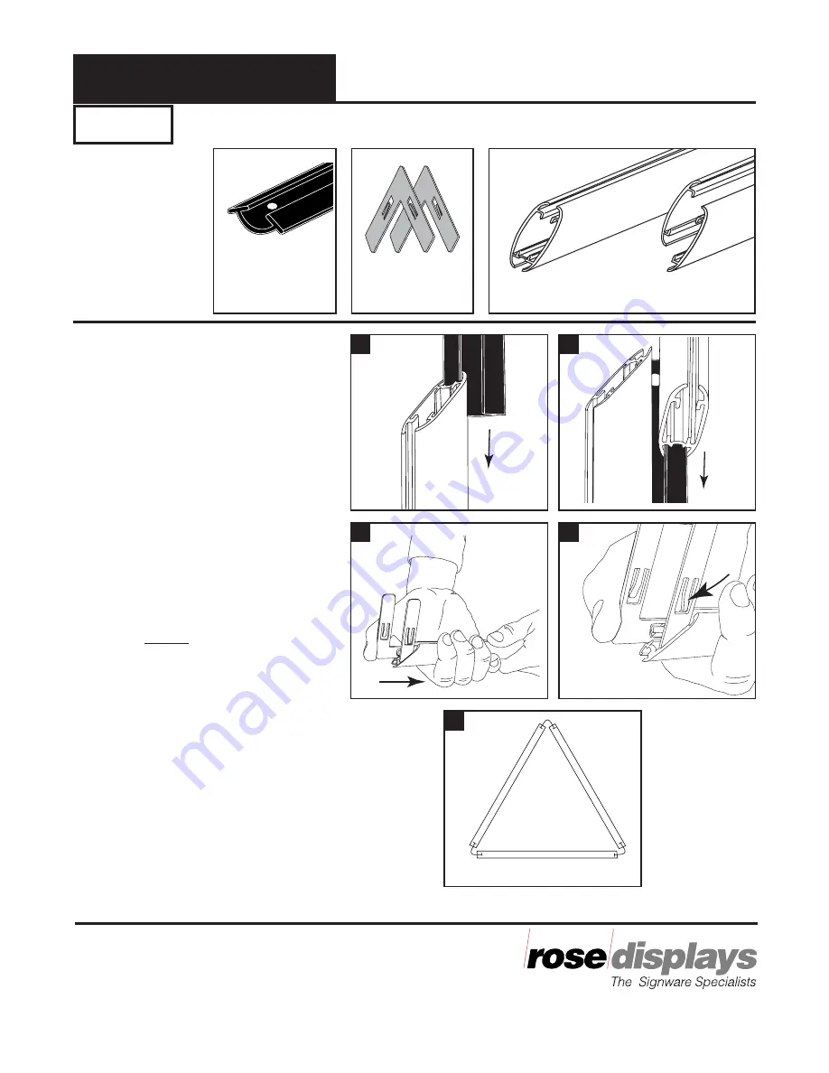 ROSE DISPLAYS ANOSKYBOX-TOP LOADING 3 WAY Manual Download Page 1