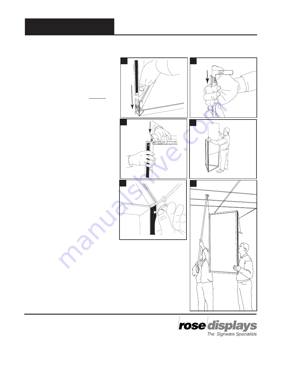 ROSE DISPLAYS ANOSKYBOX-TOP LOADING 3 WAY Manual Download Page 2