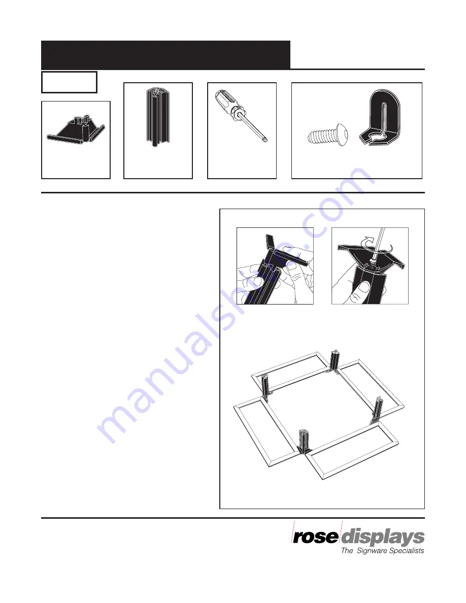 ROSE DISPLAYS SIDE-LOADING ANOSKYBOX Manual Download Page 2