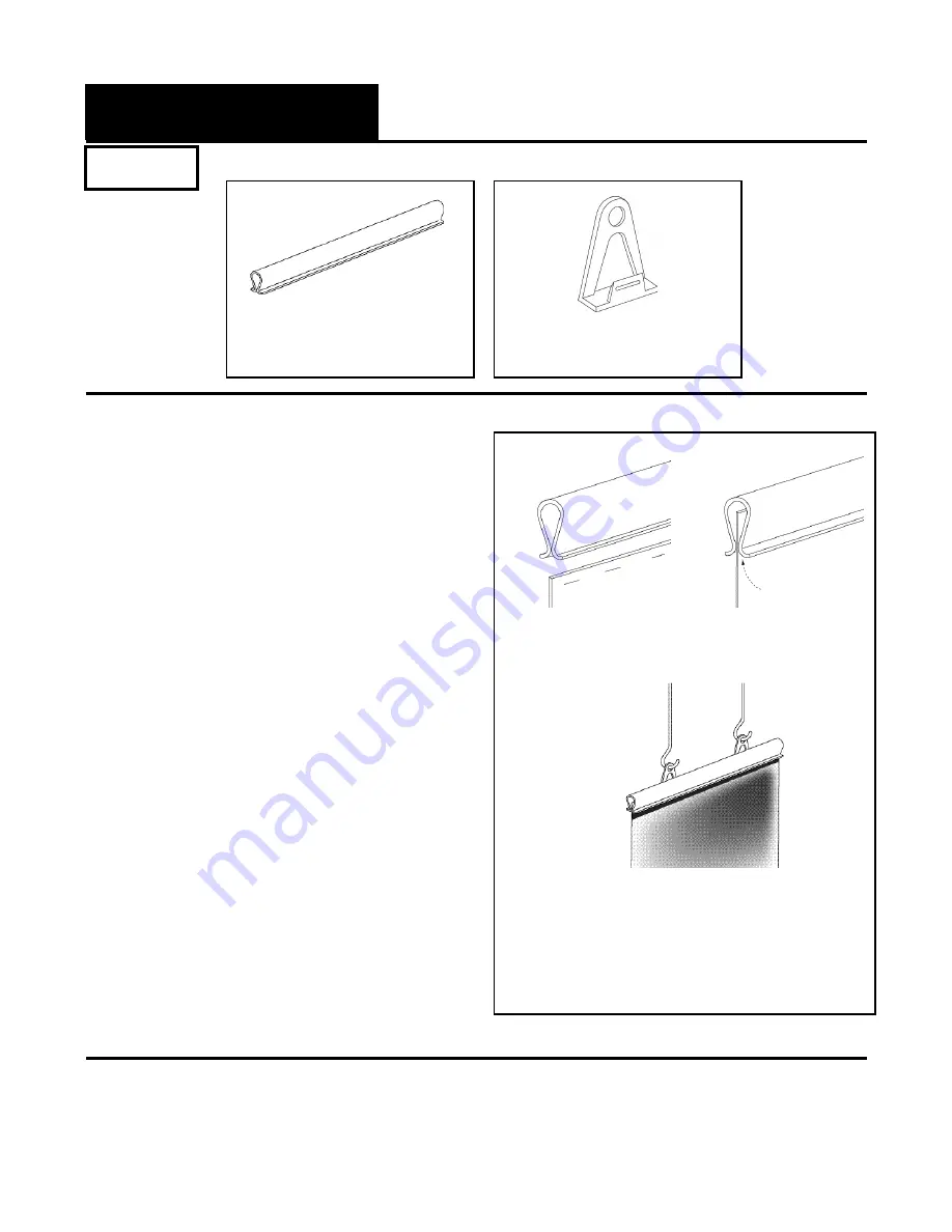 ROSE DISPLAYS SLIM HOLDER Instruction Sheet Download Page 2