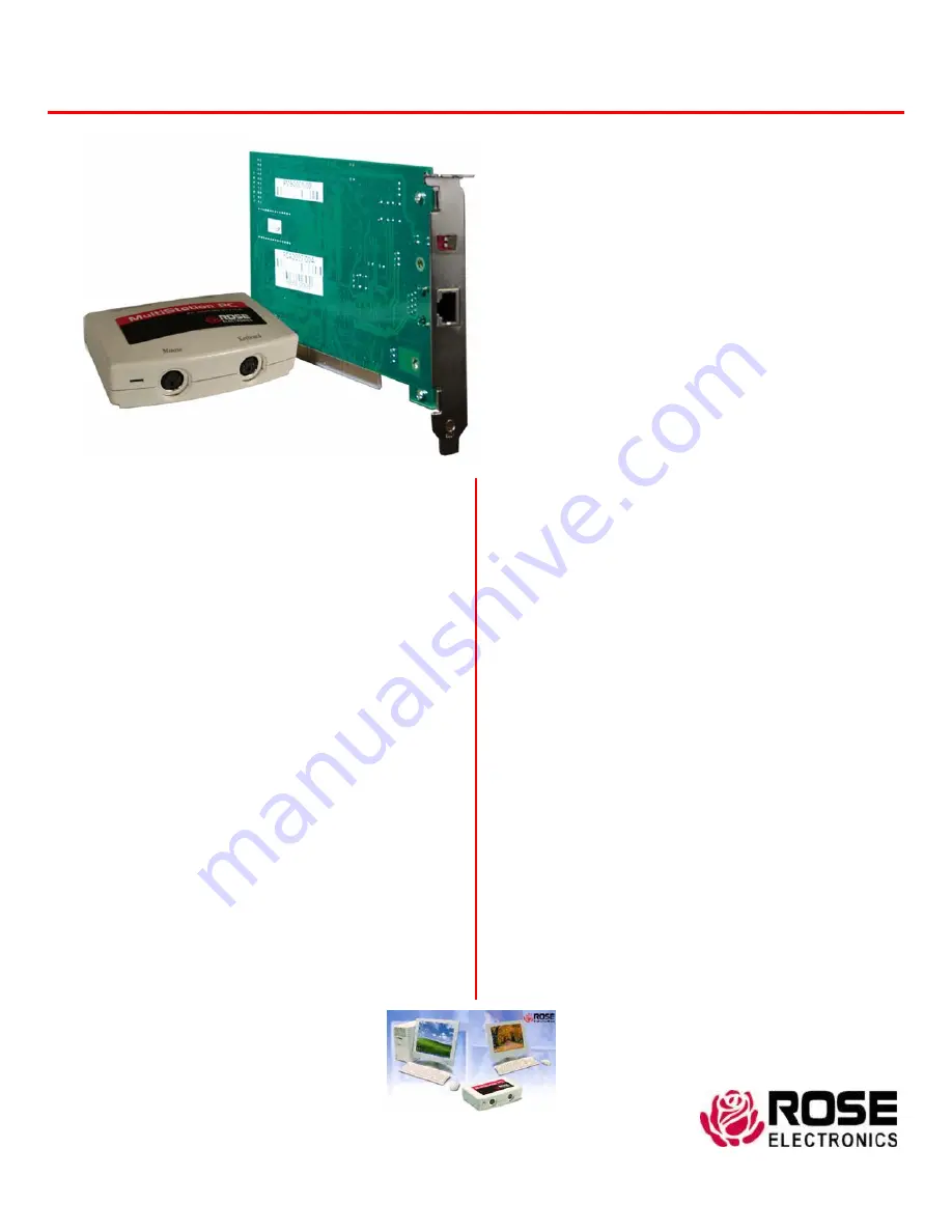 Rose electronics MultiStation ML-2U Specifications Download Page 1