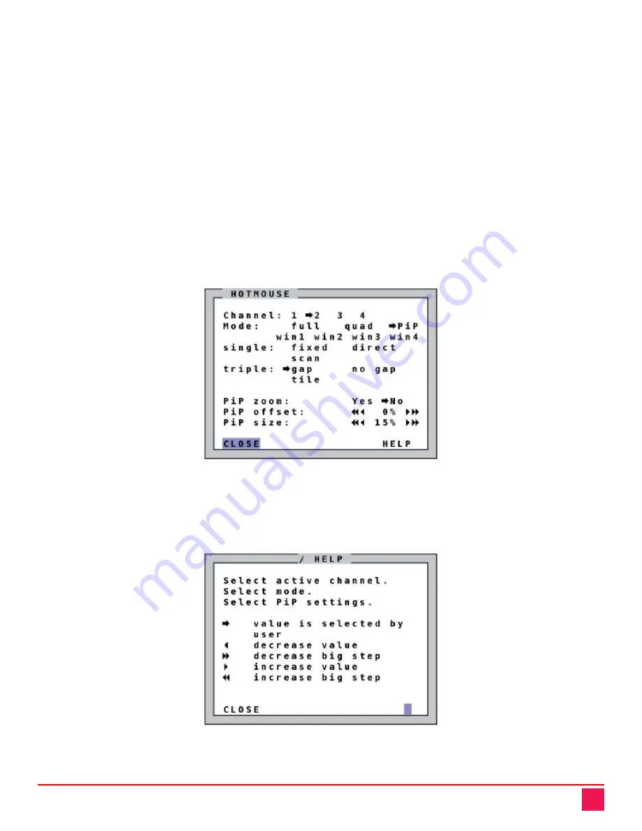 Rose electronics QuadraVista QF Installation And Operation Manual Download Page 80