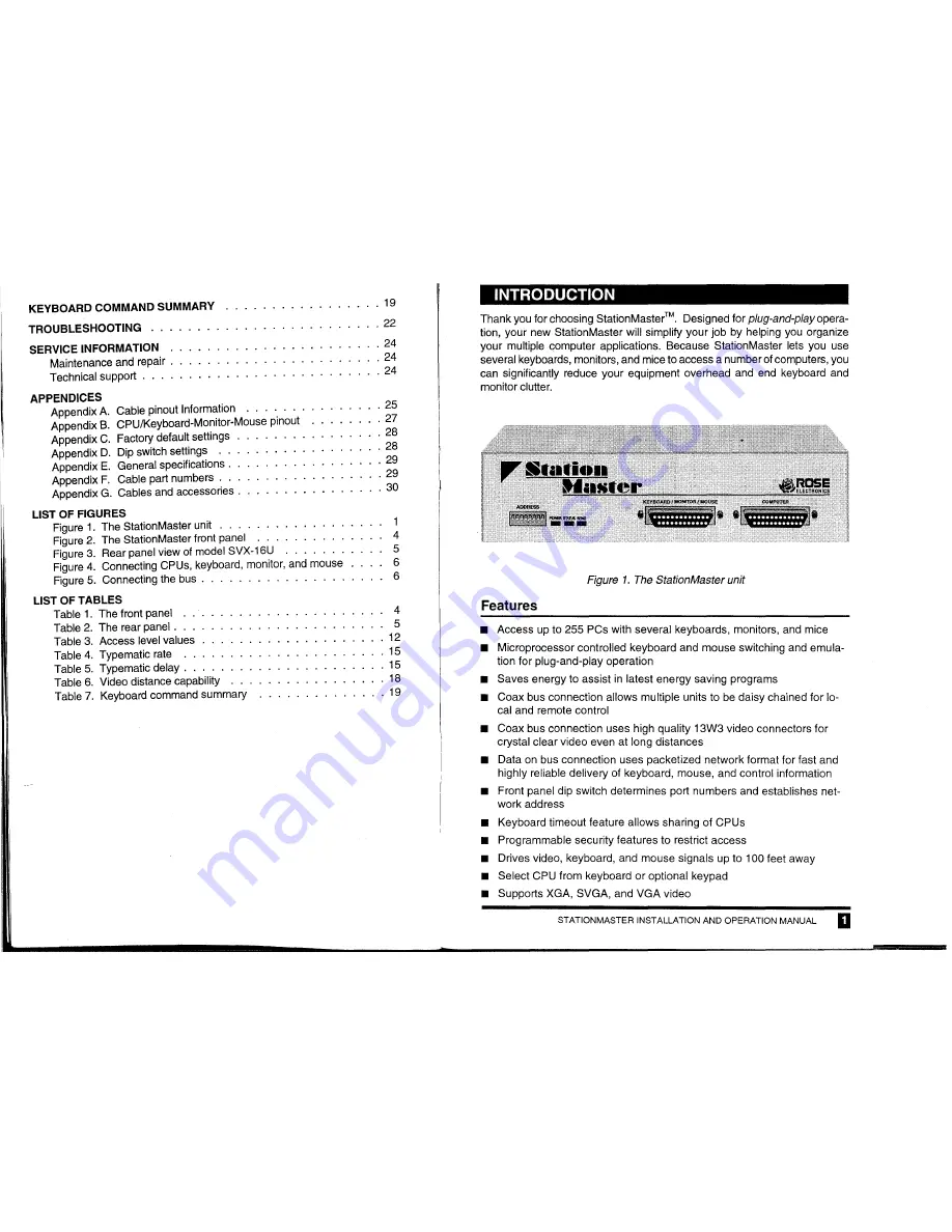 Rose electronics Station Master Скачать руководство пользователя страница 4