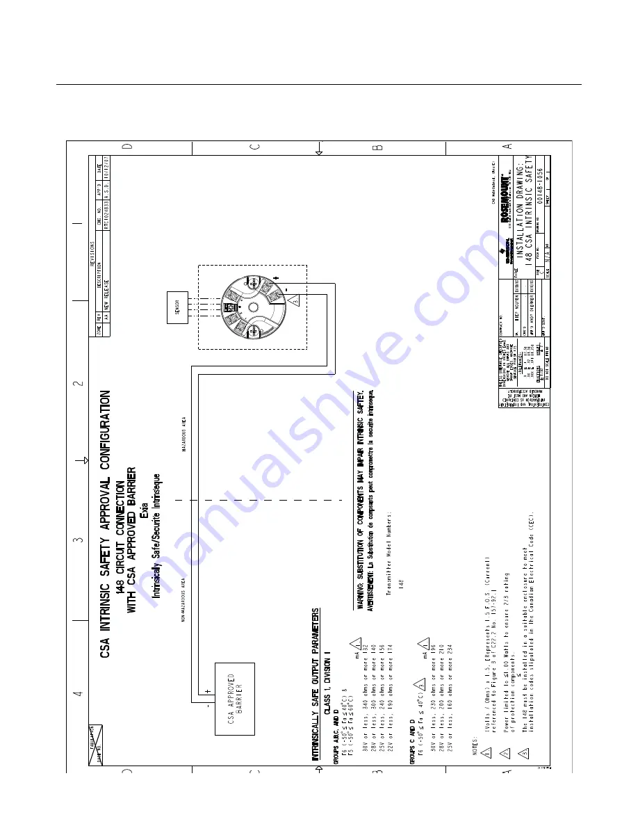 Rosemount 148 Reference Manual Download Page 48