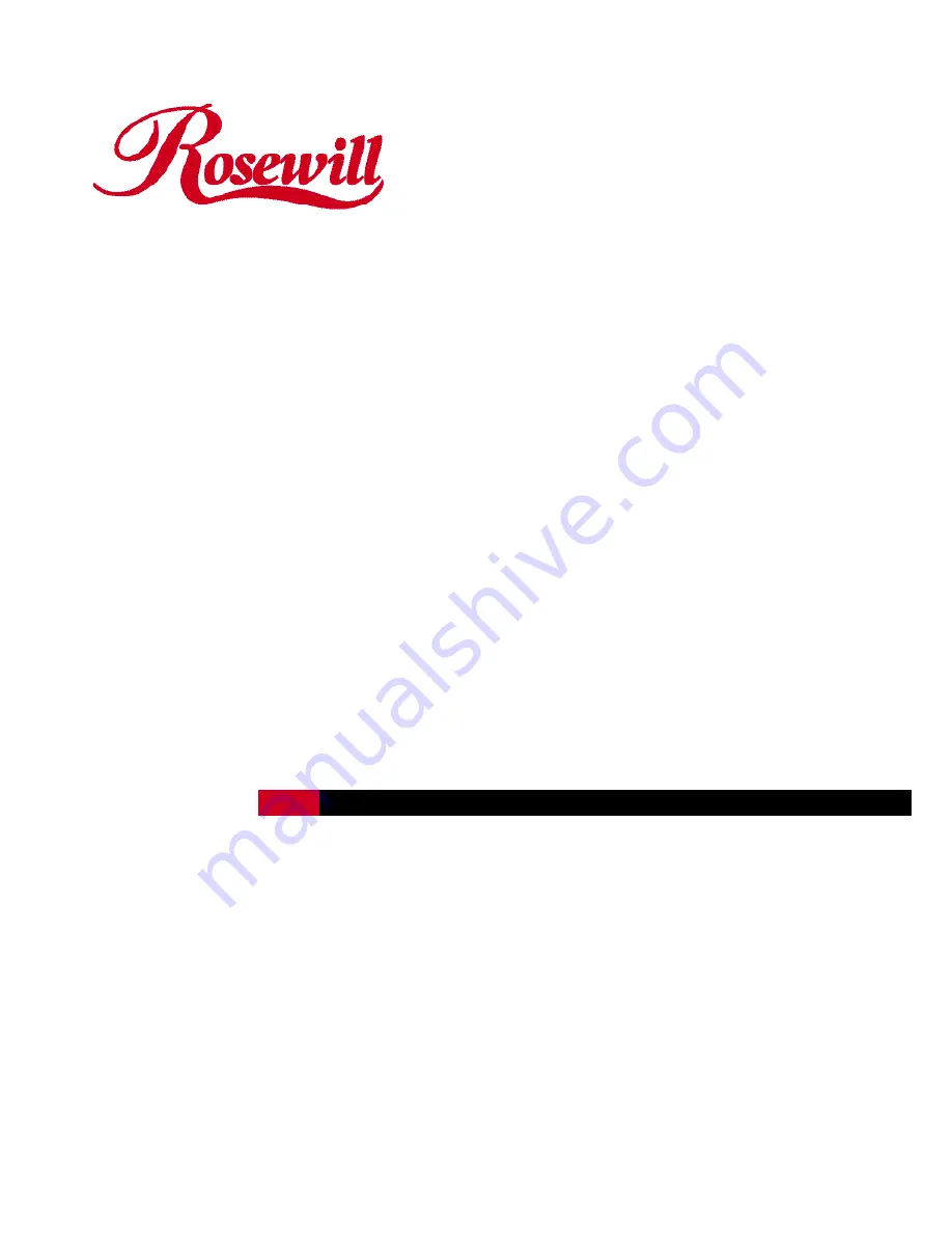 Rosewill RC208 User Manual Download Page 1