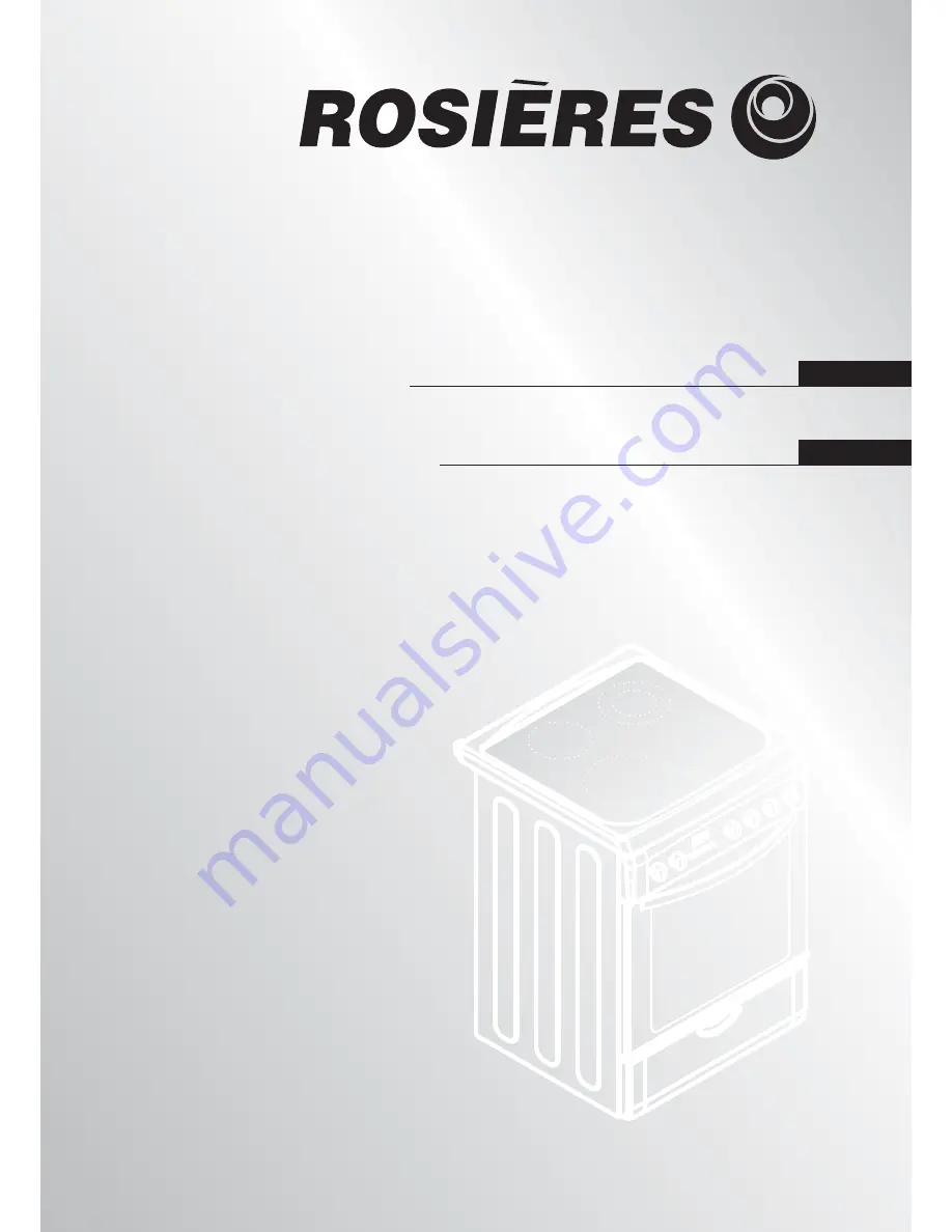 ROSIERES cooker User Instructions Download Page 1